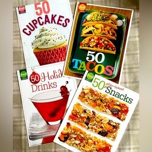 4 Food Network recipe booklets